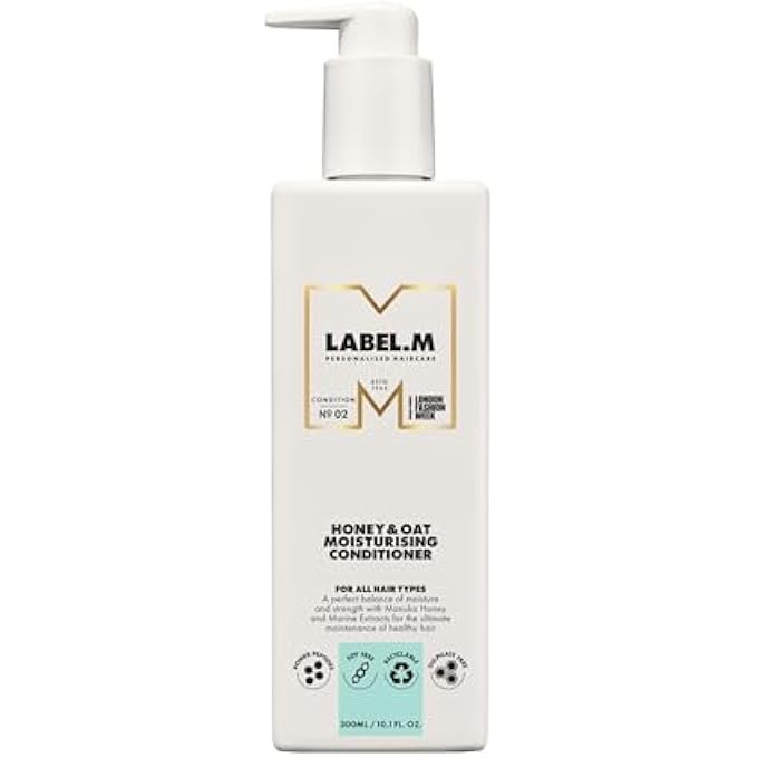 Label.M HONEY & OAT MOISTURISING CONDITIONER 300 ML - Image 1